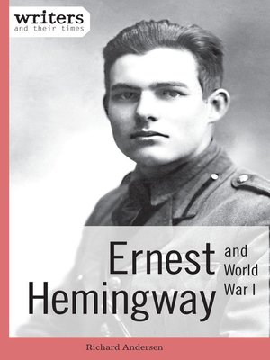 cover image of Ernest Hemingway and World War I